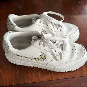 Nike Air Force 1 Pixel SE Woman’s 8.5 Sail/light lemon twist Leopard